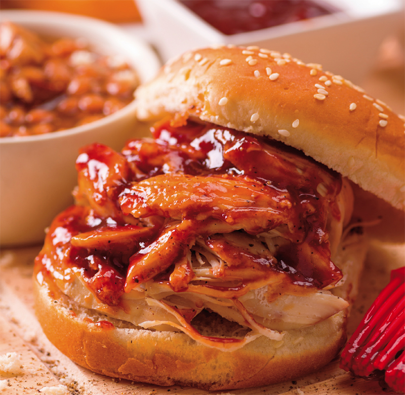 Barbecue chicken sandwiches recipe