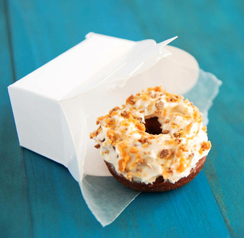 Butterfinger mini donut recipe