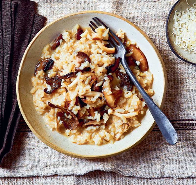 Chicken and bacon risotto recipe