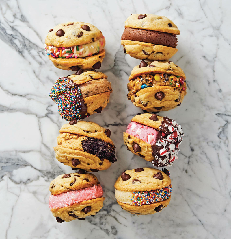 Chocolate chip cookie dough sandwiches recipe