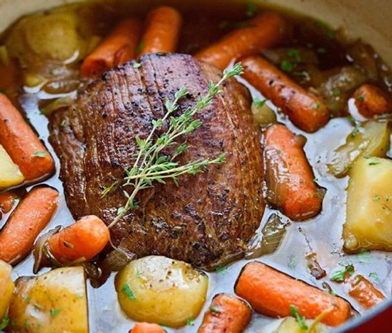 Classic pot roast recipe