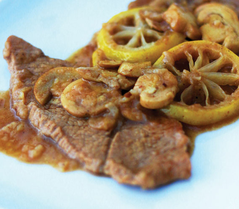 Lemon veal scaloppine recipe