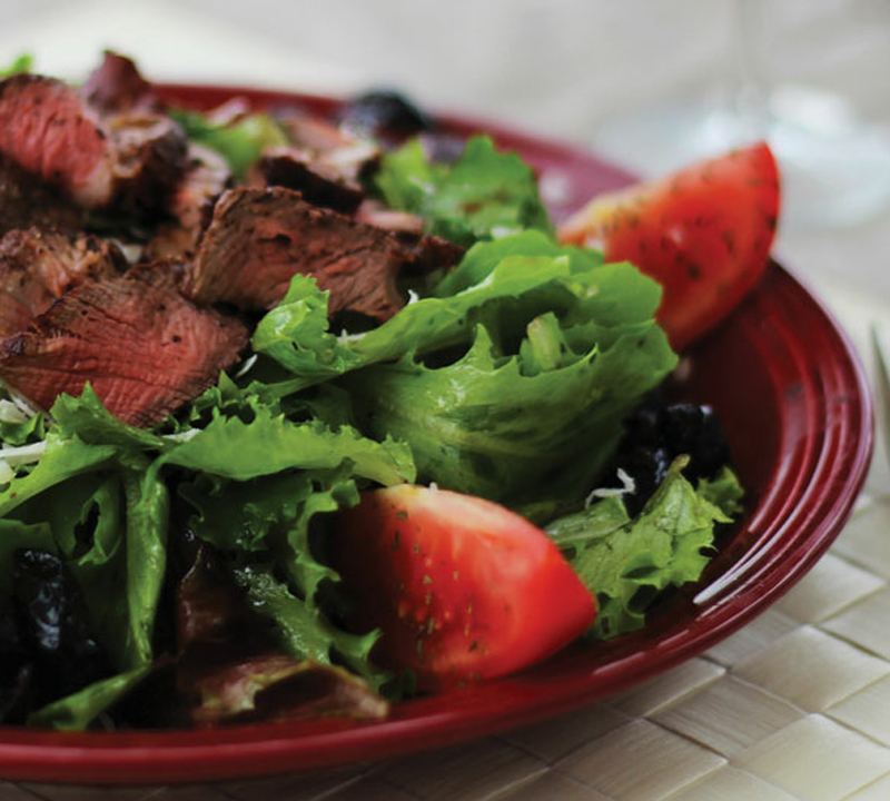 Mediterranean beef tenderloin salad recipe