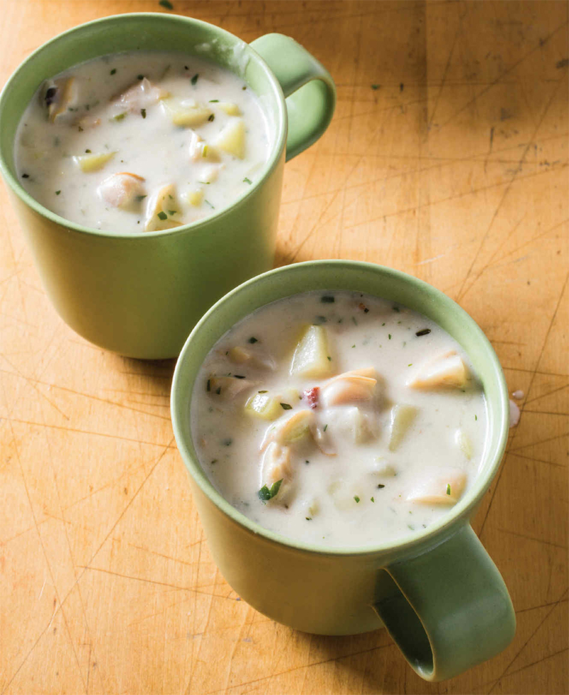 New England clam chowder recipe