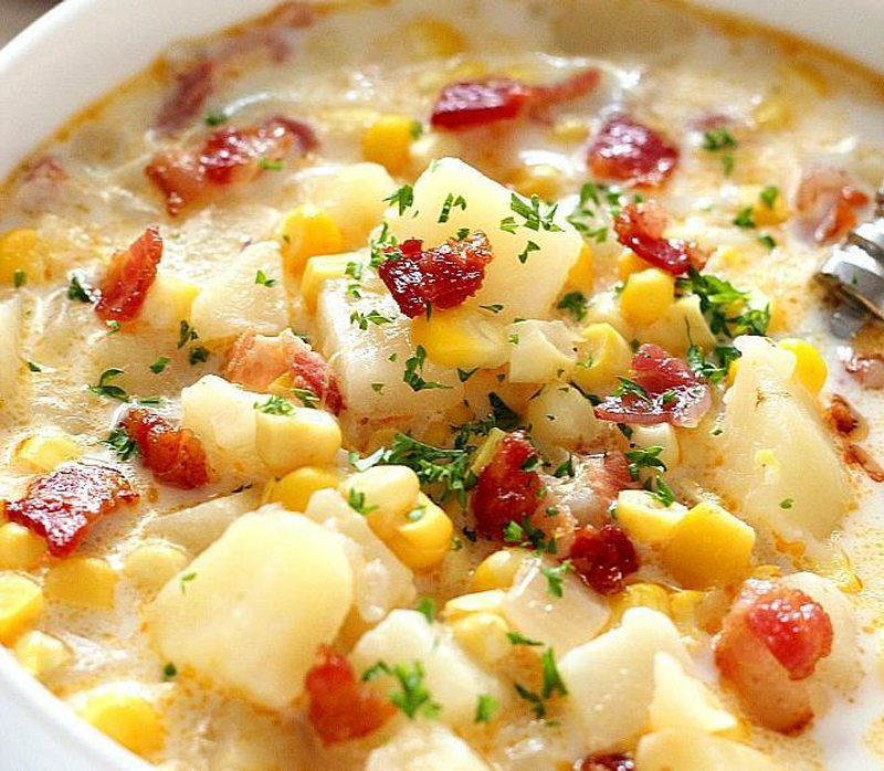 Pressure pot corn chowder recipe – Recipe