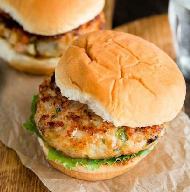 Shrimp burgers recipe