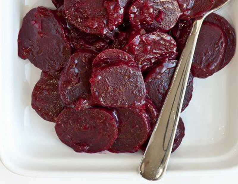 Sweet ‘n’ sour beets recipe