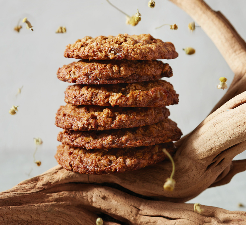 Tea raisin oatmeal cookies recipe