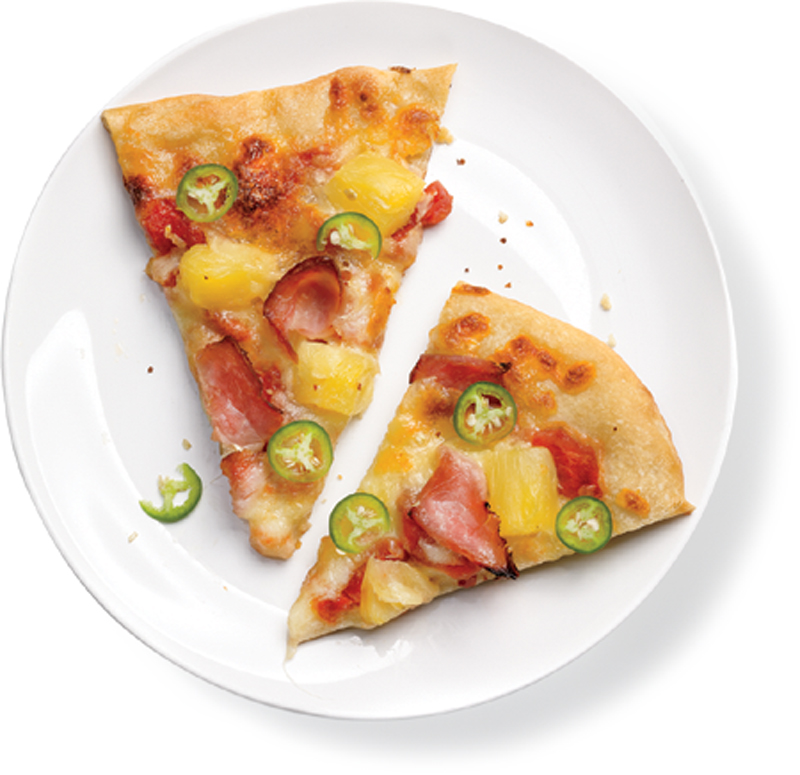 Tropical pizza recipe