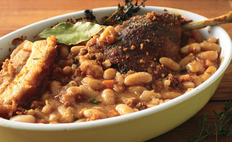 A truly classic cassoulet, straight form old-world France recipe