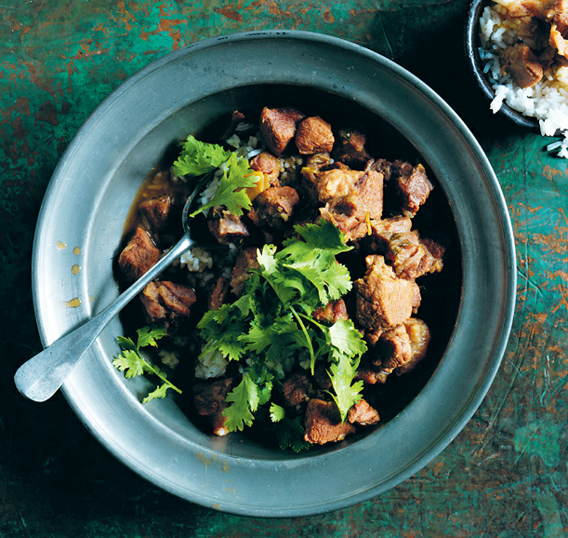 Caramel pork hotpot recipe