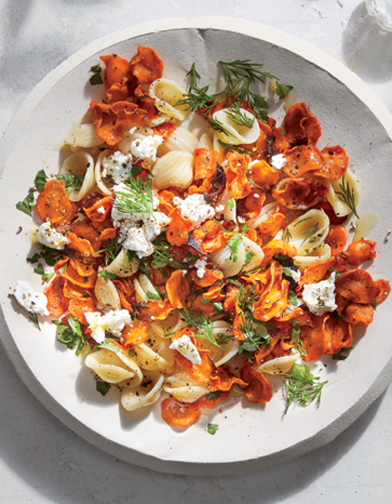 Carrot orecchiette recipe