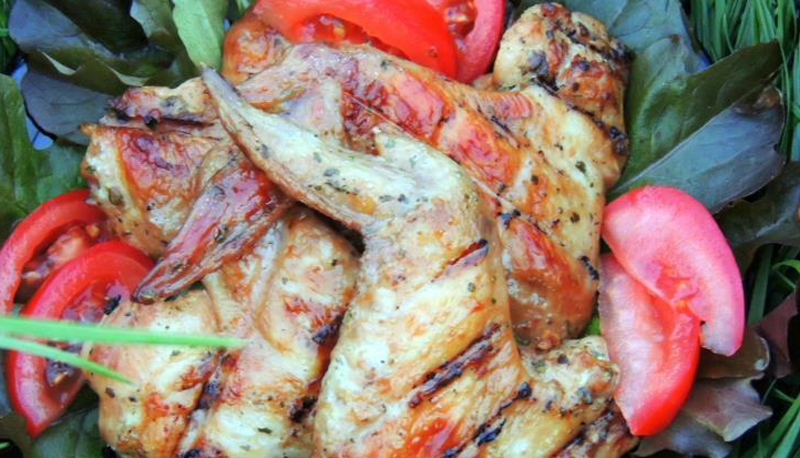 Chicken wings in sour cream grilled recipe