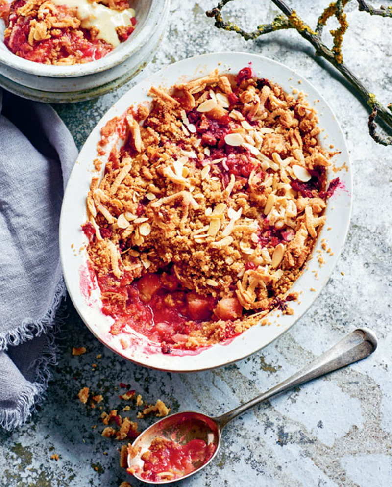 Christmas crumble recipe