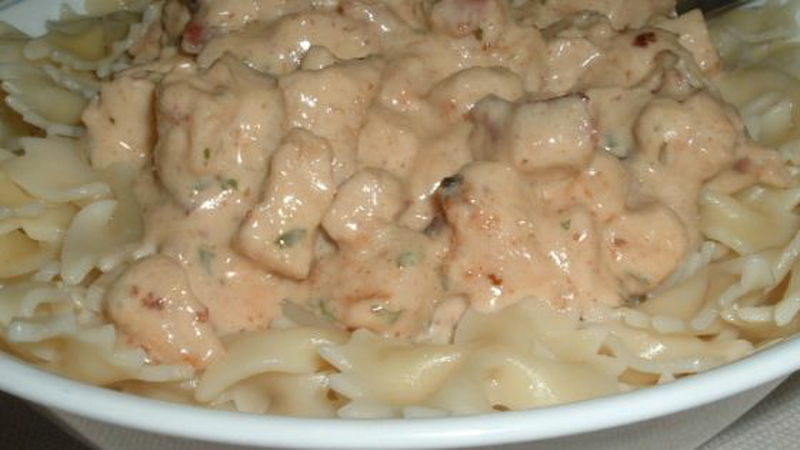 Flavorful chicken pasta recipe