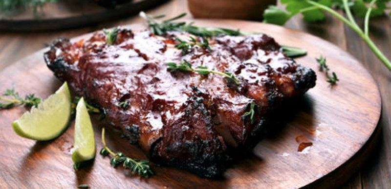 Grilled pork ribs recipe
