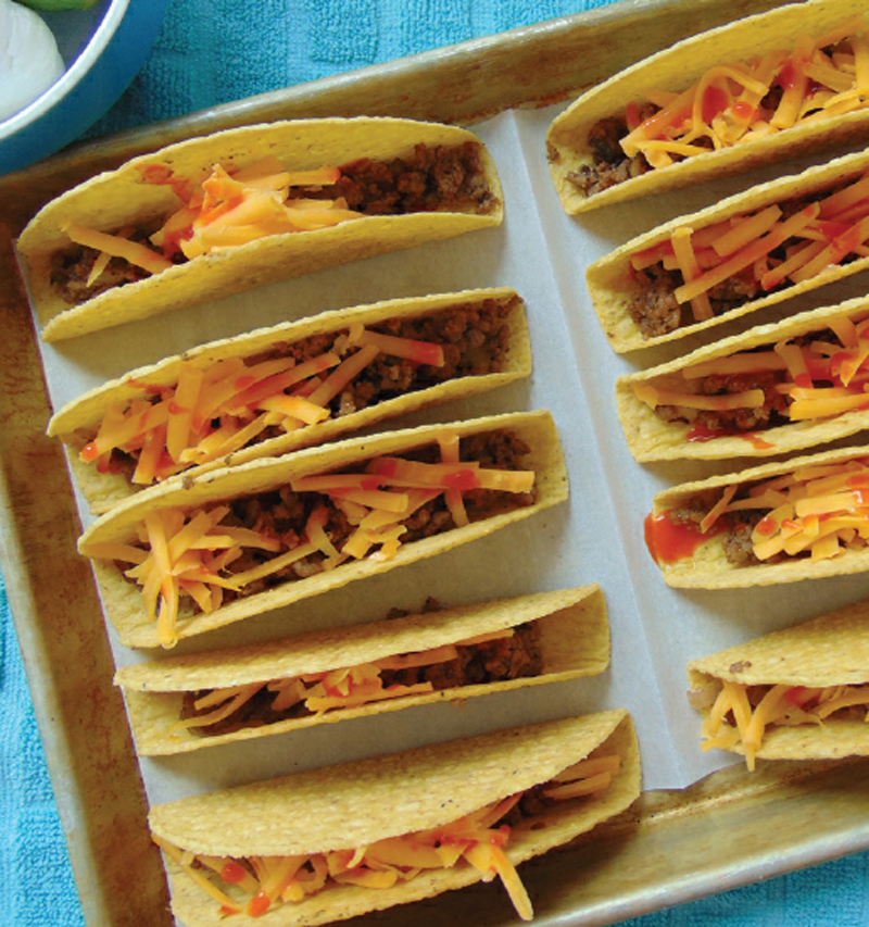 Ground beef tacos recipe