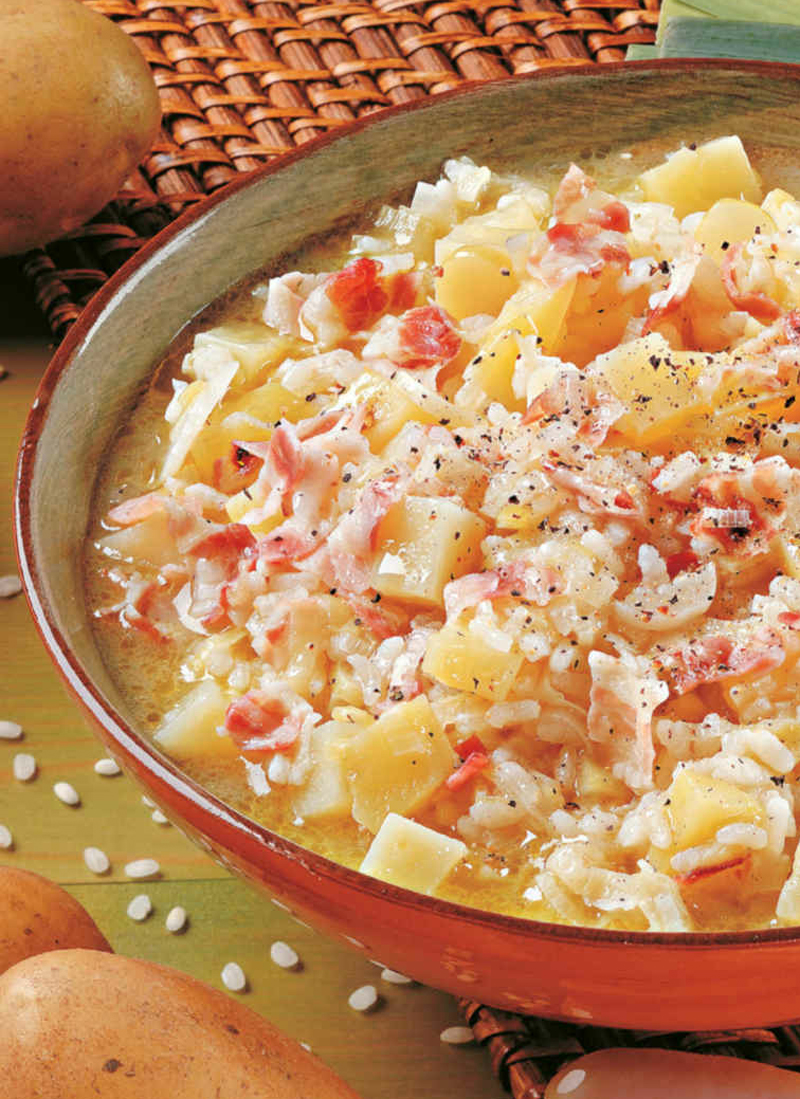 Leek and potato soup recipe