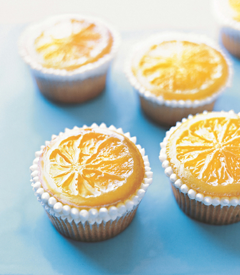 Orange vanilla bean cupcakes recipe