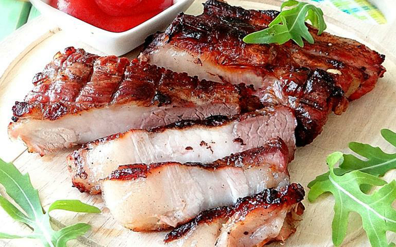 Pork ribs grill recipe