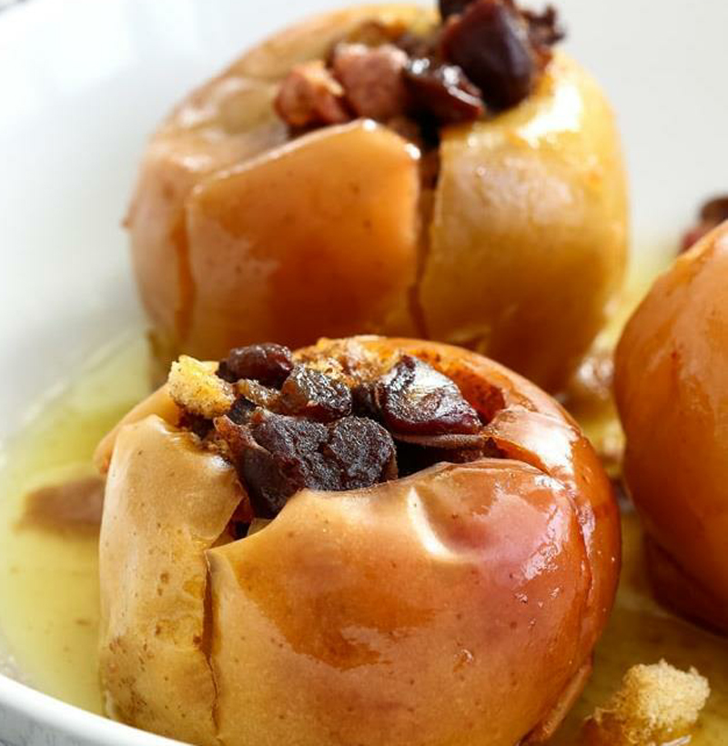 Pressure pot baked apples recipe