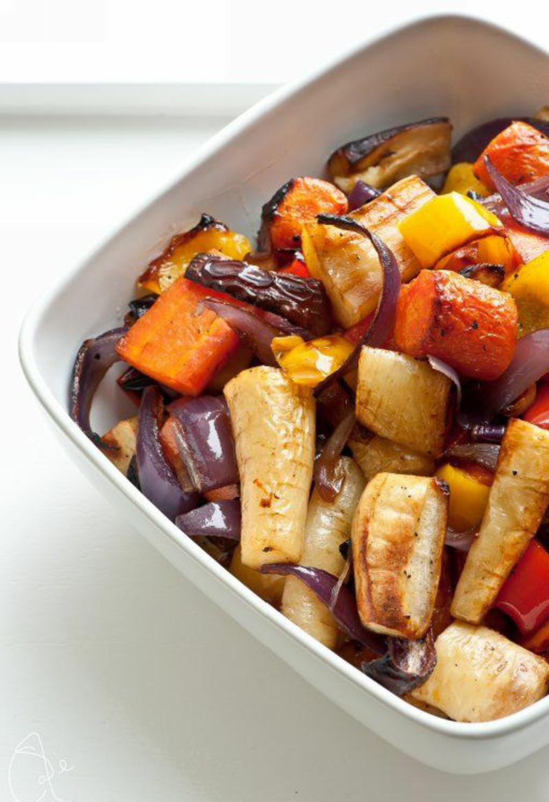 Roasted winter vegetables recipe