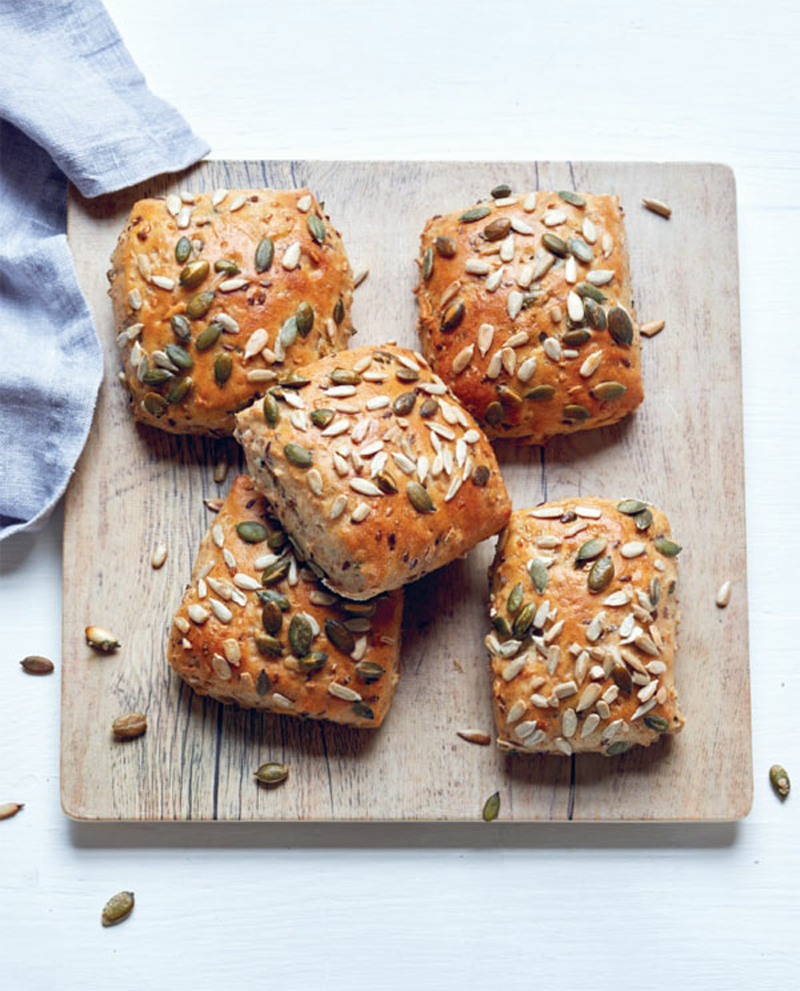 Seeded rolls recipe