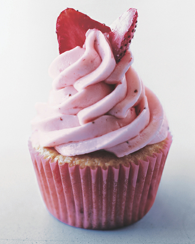 Strawberry cupcakes recipe