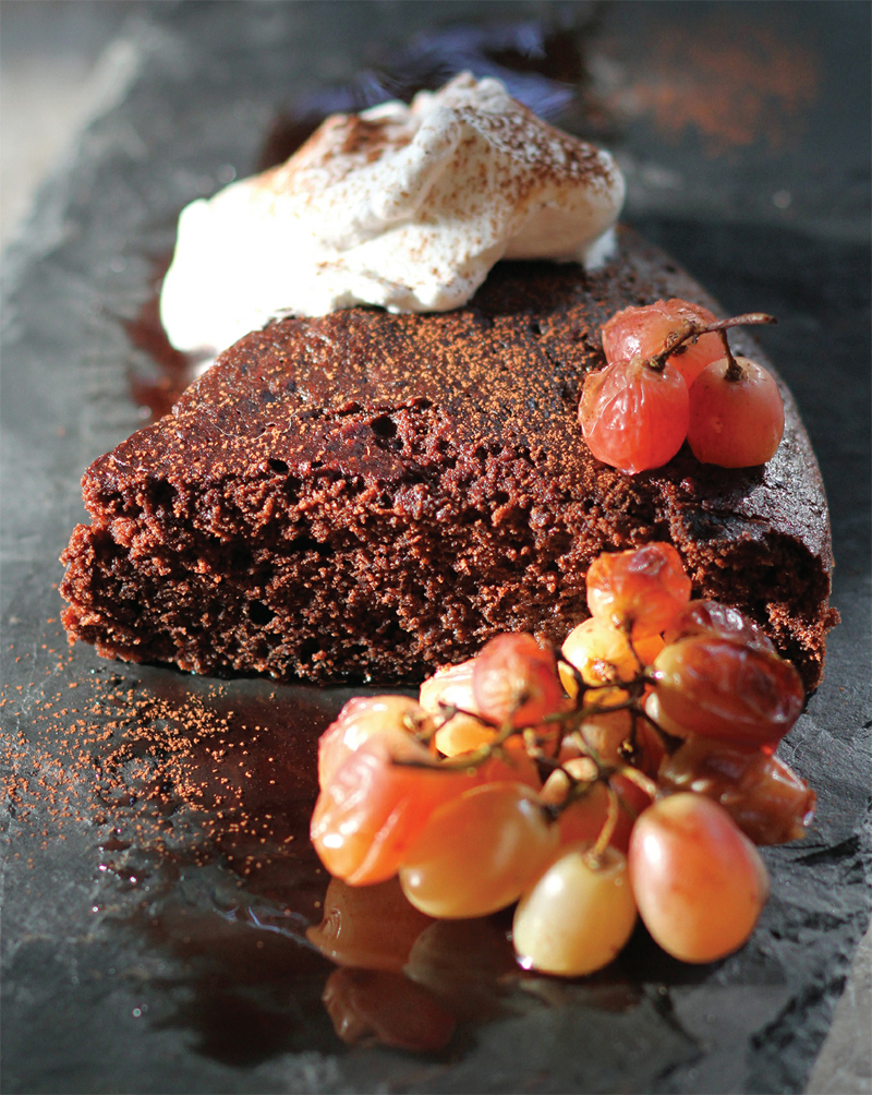 Xinomavro chocolate cake recipe