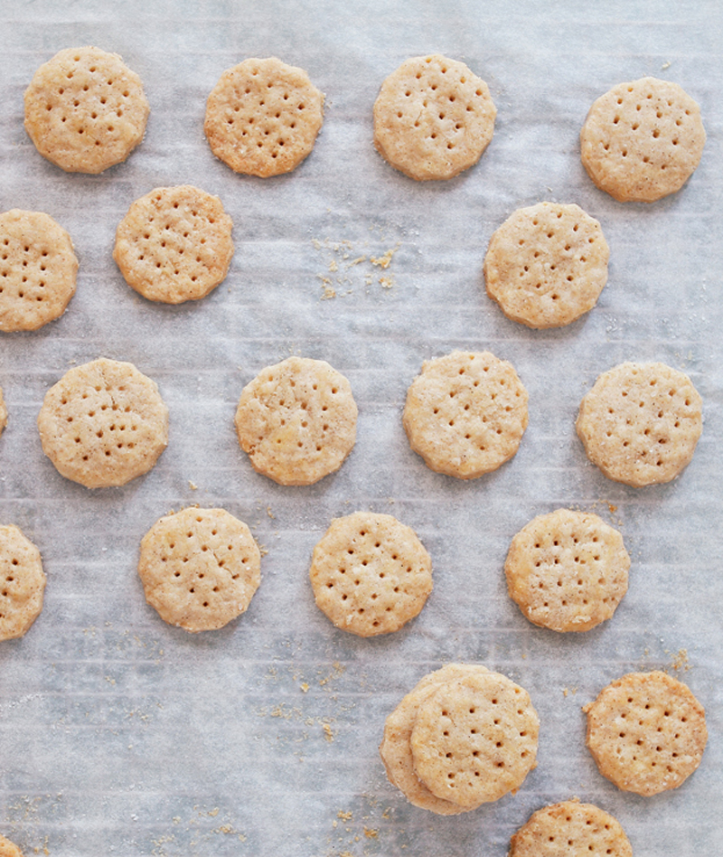 Buttery crackers recipe