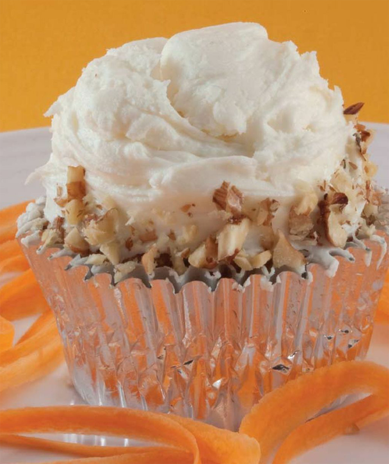 Carrot cake cupcakes recipe