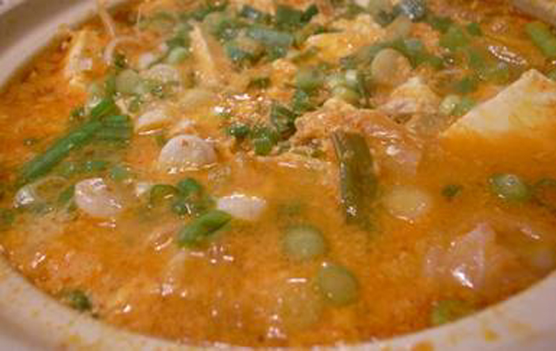 Kimchee jiagae kimchee stew recipe