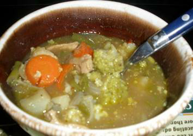 Pork broccoli carrot stew recipe