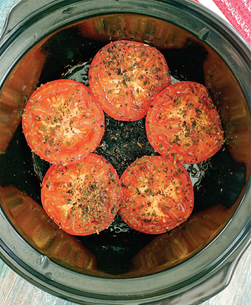 Baked tomatoes recipe