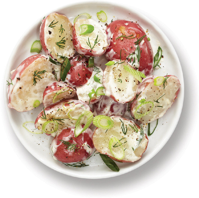 Creamy dill potato salad recipe