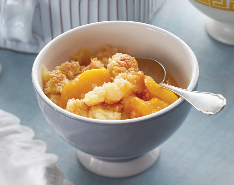 Lynne chappell’s peach cobbler recipe