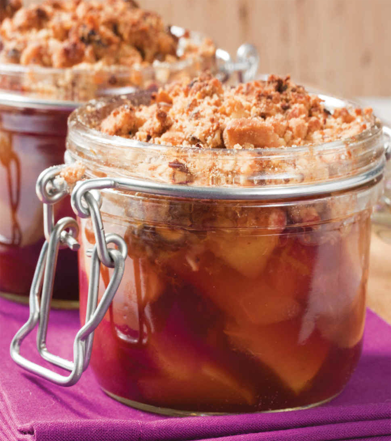 Pear hazelnut crisp recipe