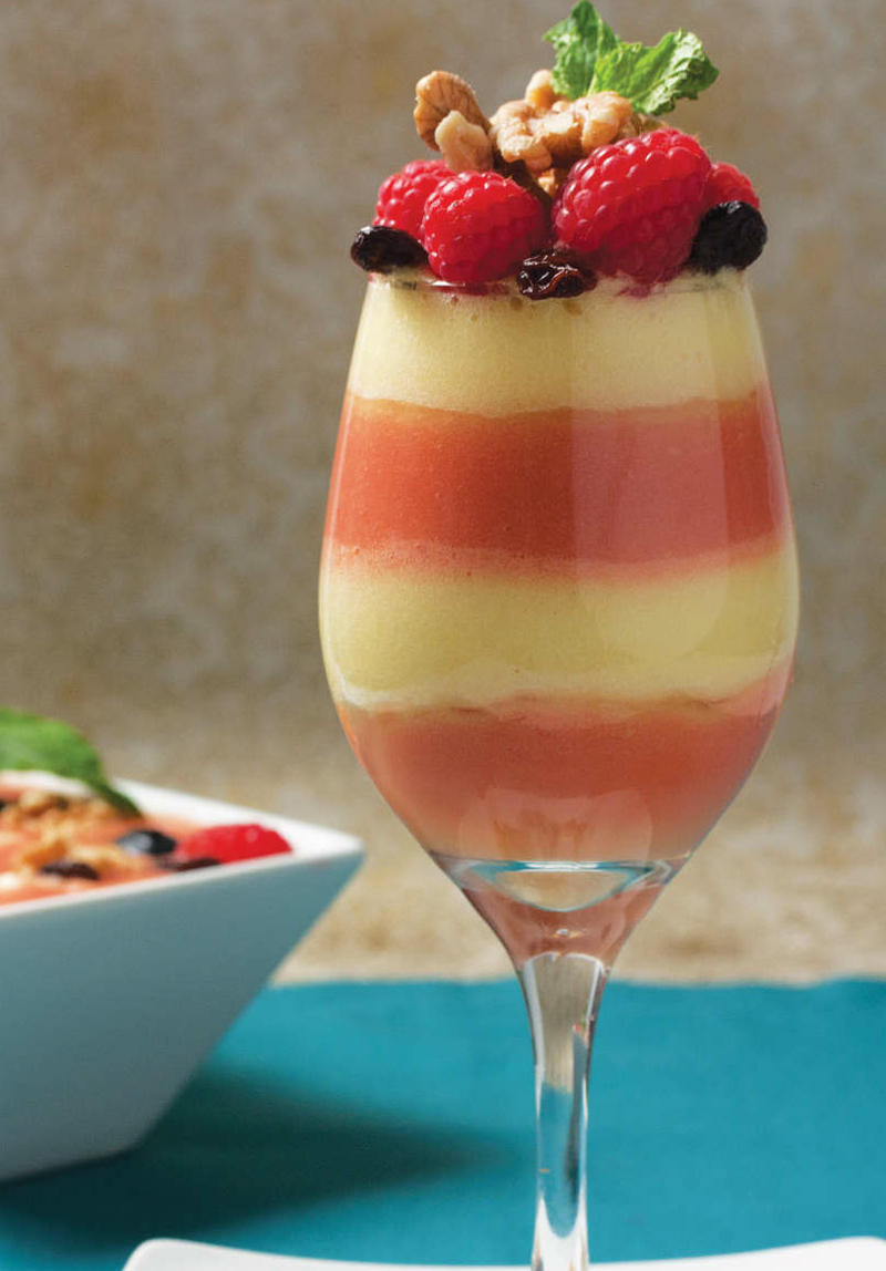 Pretty parfait recipe