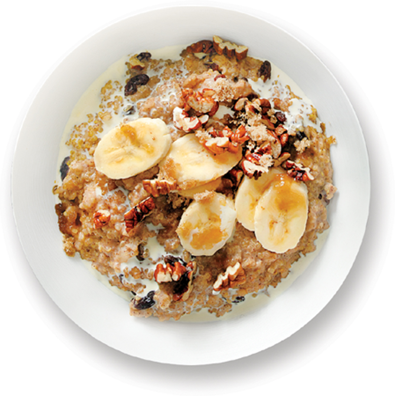 Quinoa and oat porridge recipe