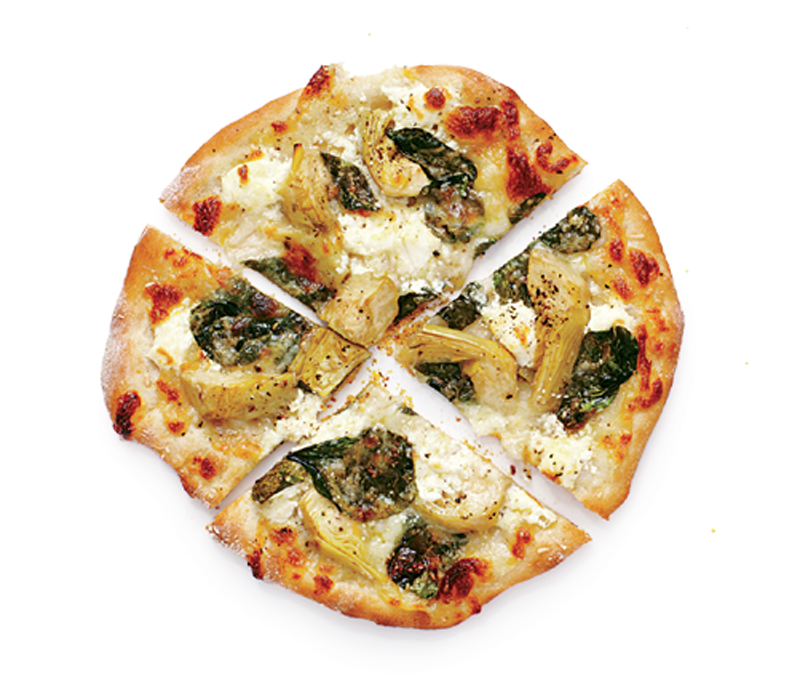 Spinach and artichoke pizza recipe