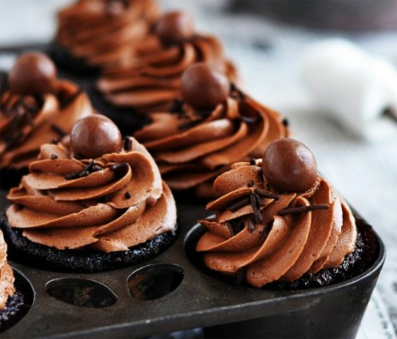 Chocolate delight cupcakes recipe