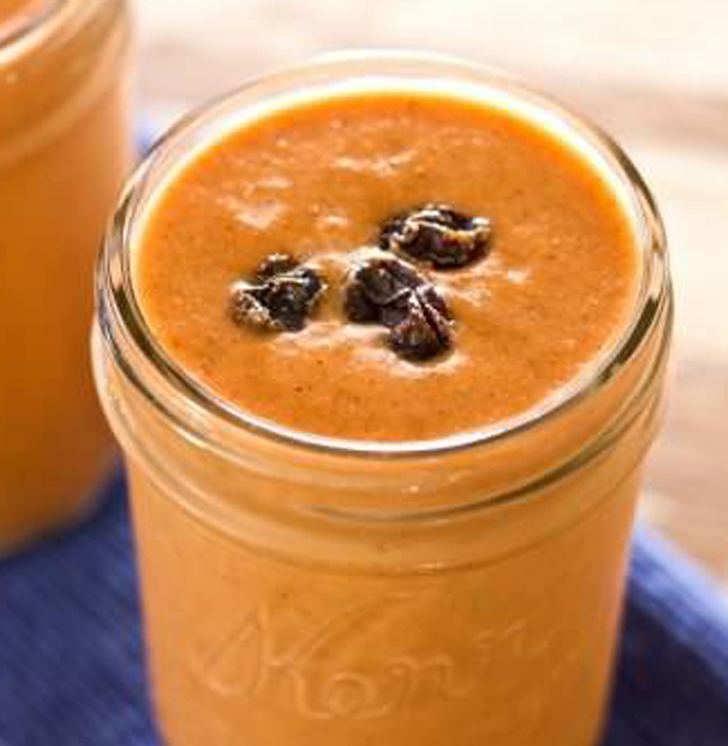 Cinnamon raisin smoothie recipe