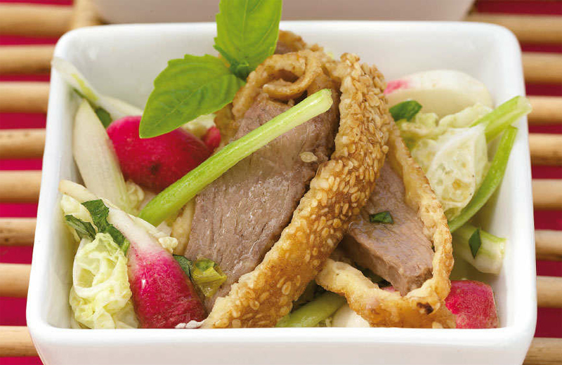 Duck & radish salad recipe