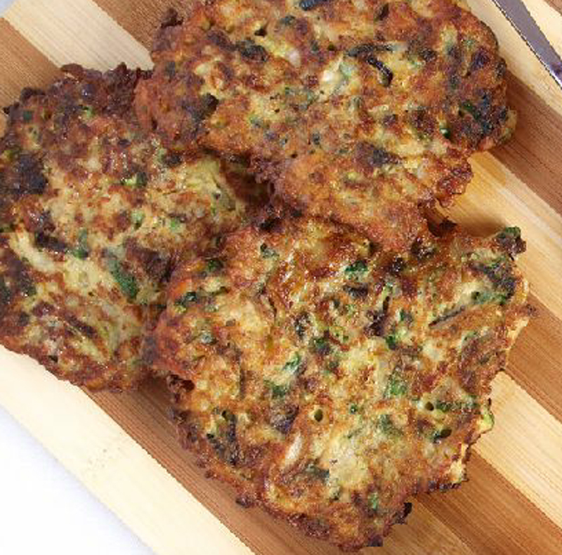 Man mussel fritters recipe