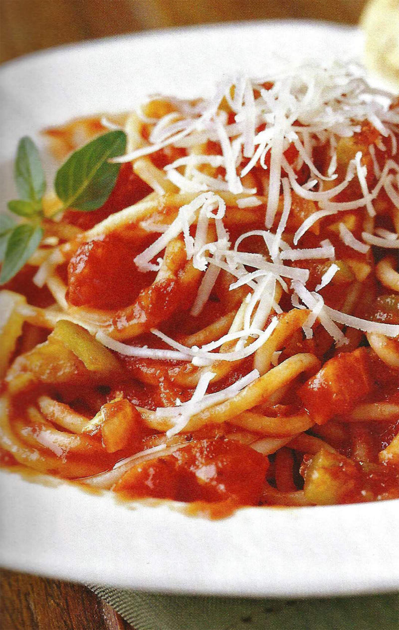 Marinara sauce with pasta recipe