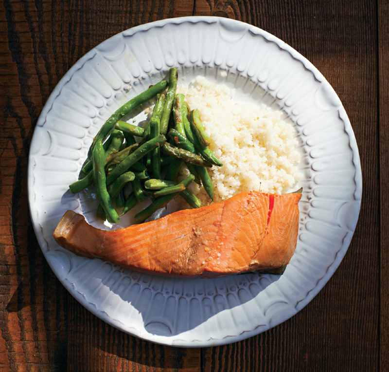 Marinated salmon recipe