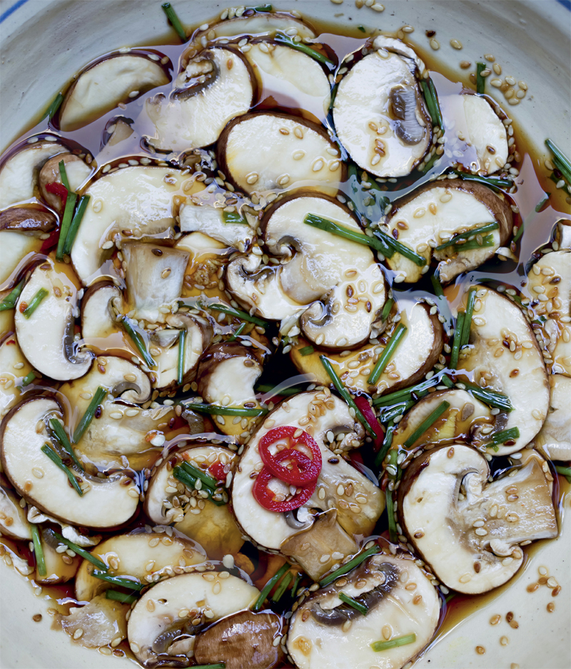 Mushroom carpaccio recipe