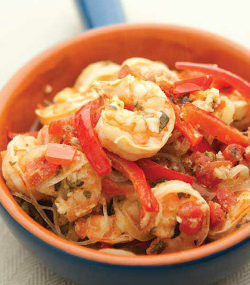 Shrimp skillet recipe