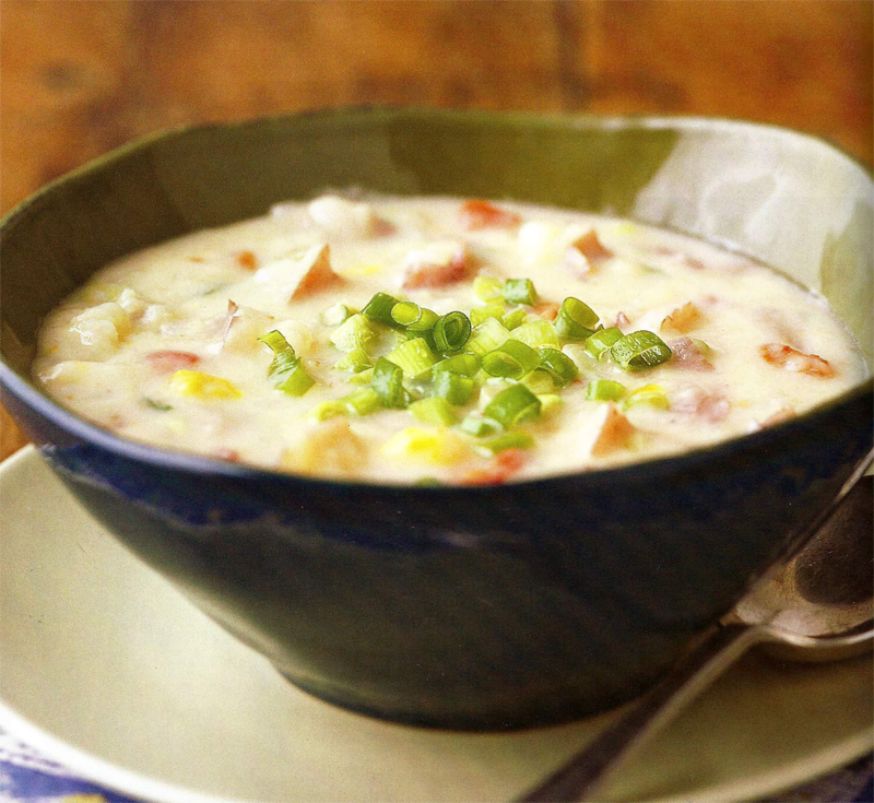 Smashed potato soup recipe