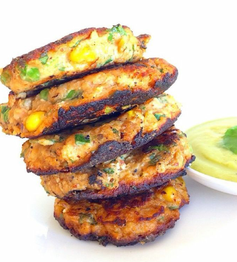 Sweetcorn fritters recipe